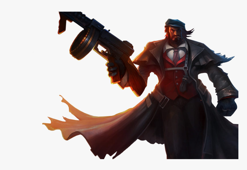 Mafia Graves Splashart - League Of Legends Graves Png, Transparent Png, Free Download