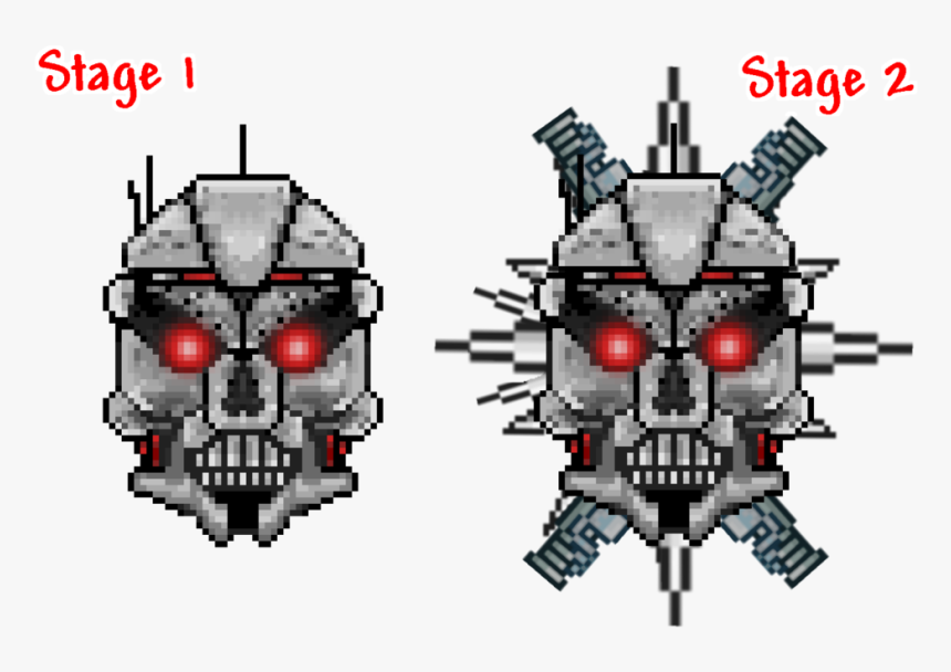 Transparent Skeletron Png - Terraria Skeletron Prime Fan Art, Png Download, Free Download