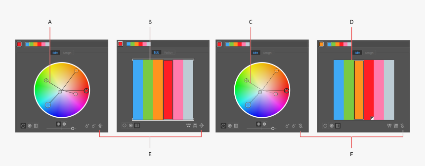 Transparent Color Spectrum Png - Color Wheel Adobe Illustrator, Png Download, Free Download