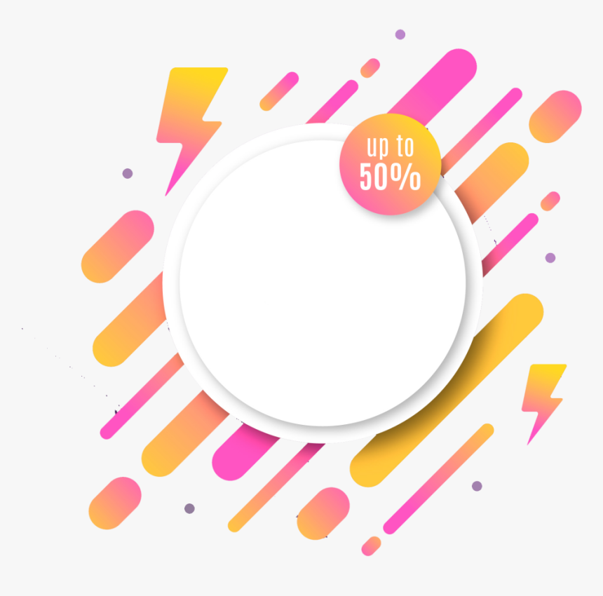 Sale Vector Png - Circle, Transparent Png, Free Download