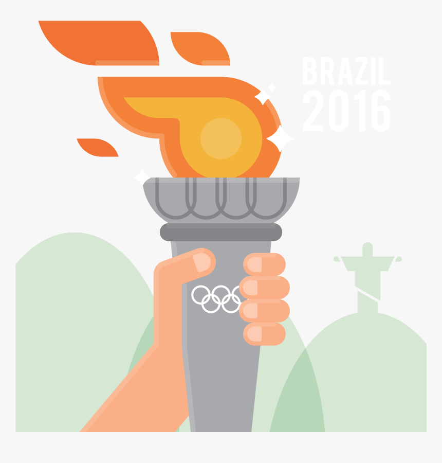 Summer Template Brazil - Olympic Games Rio 2016, HD Png Download, Free Download