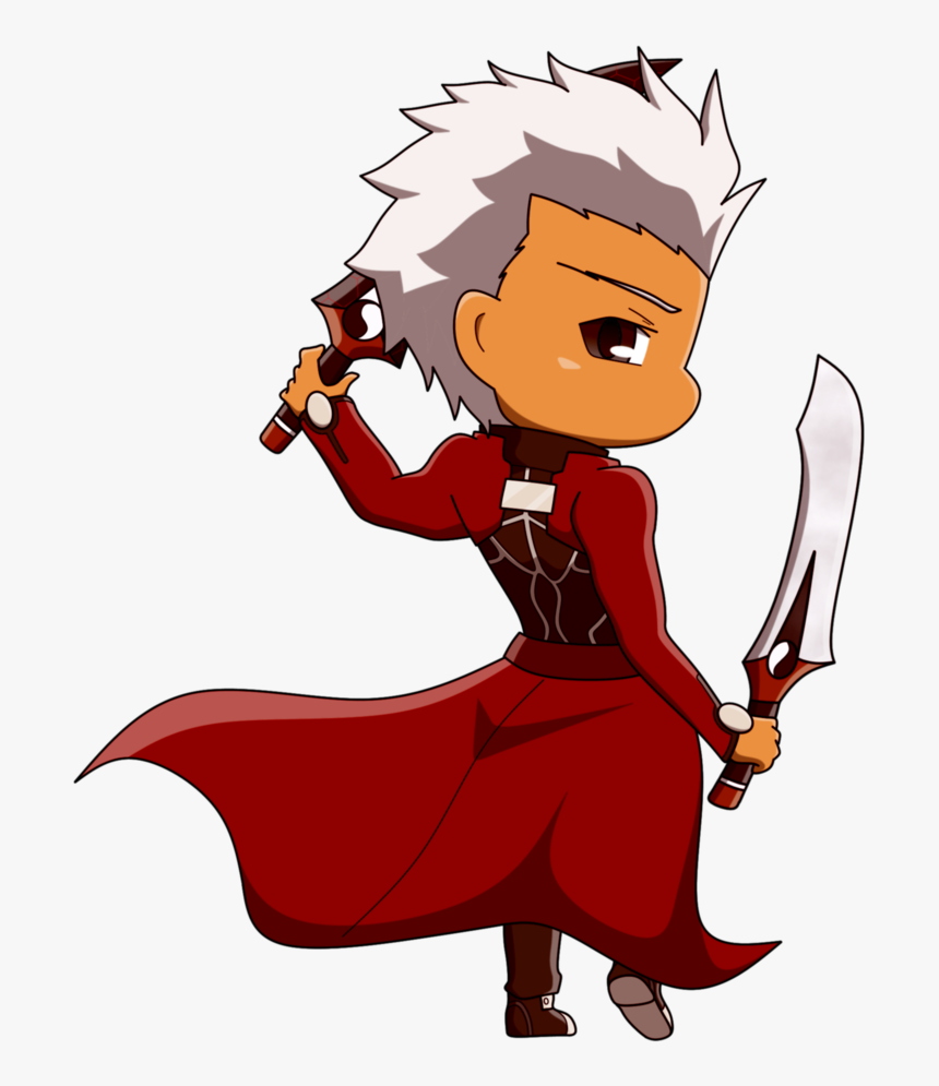 828 X 966 - Archer Fate Stay Night Chibi, HD Png Download, Free Download
