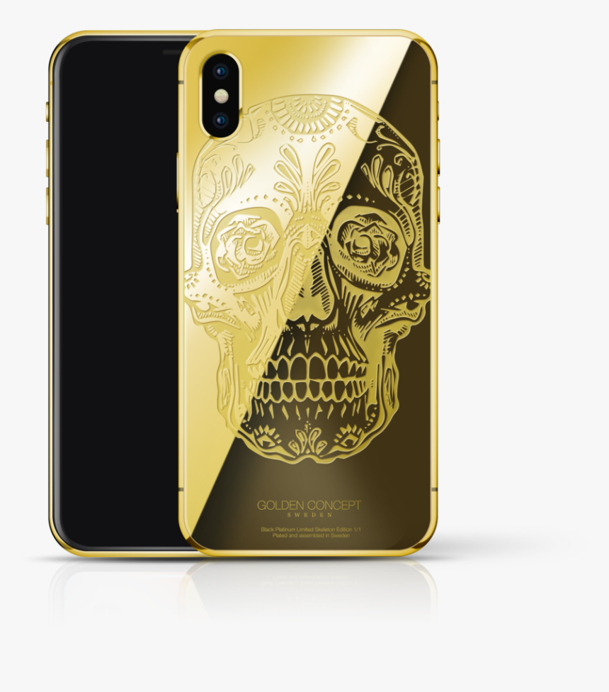 Transparent Skeletron Png - Iphone X Golden Concept Price, Png Download, Free Download