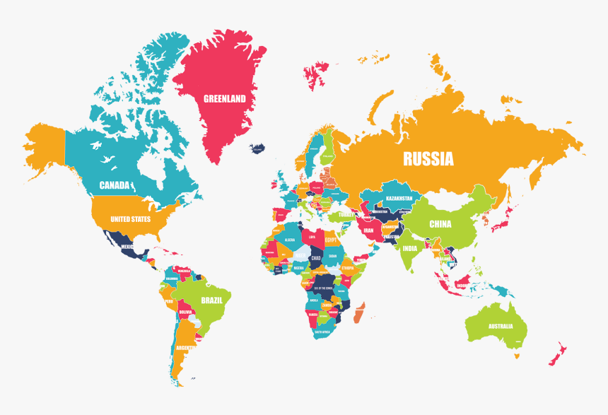 Picture World Map Hd Png Download Kindpng