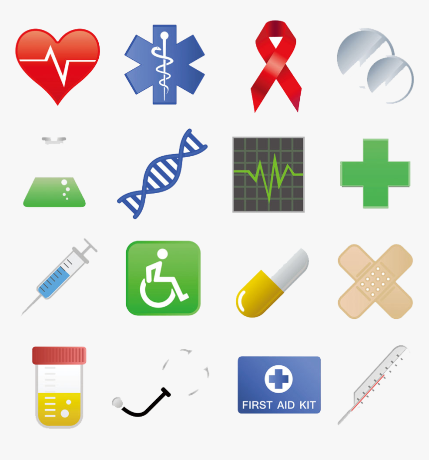 Health Symbol Png - Png Download Medical Icons Free Png, Transparent Png, Free Download