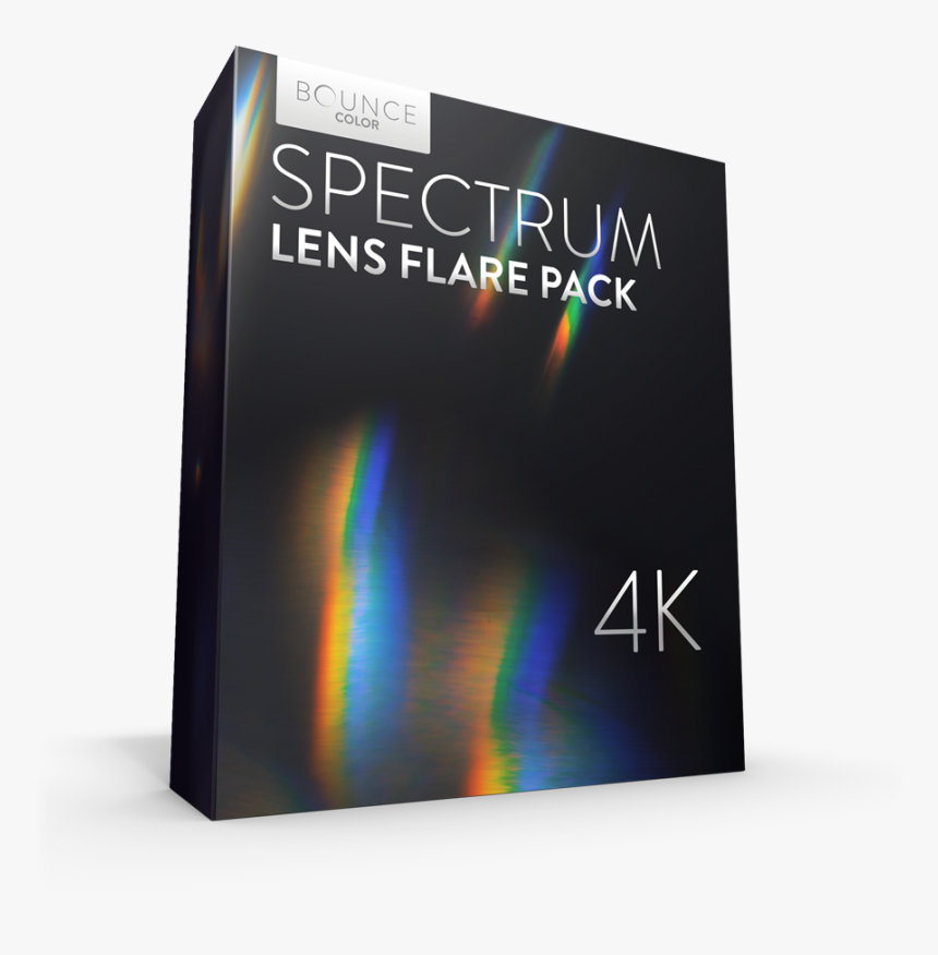 Spectrum Lens Flares 4k - Book Cover, HD Png Download, Free Download