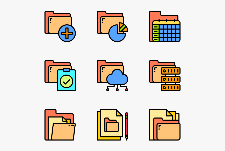 Folder And Document - Logistic Icon Vector Png, Transparent Png, Free Download