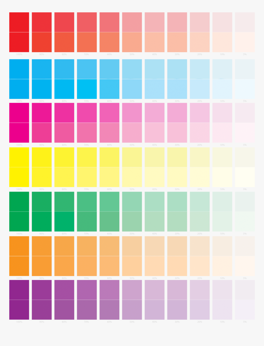 Testswatches - Color Palette Test Print, HD Png Download, Free Download