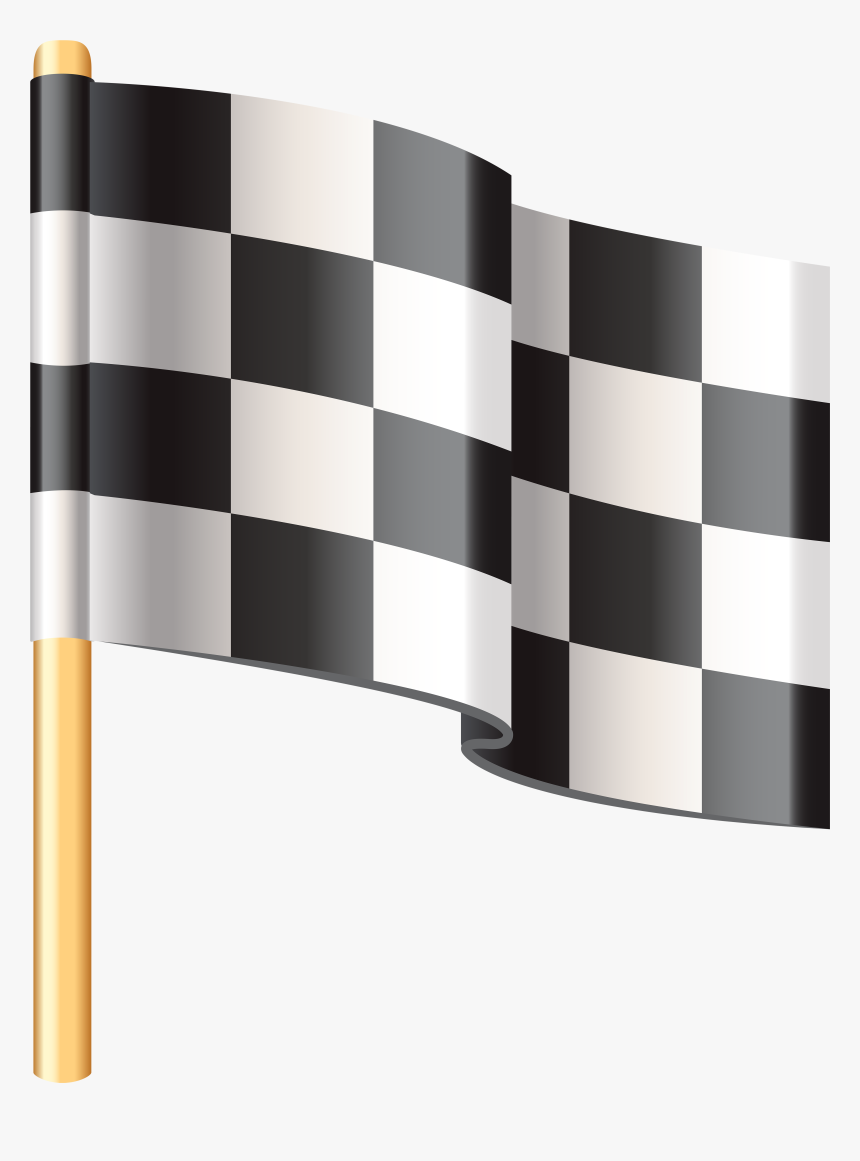 Checkered Png Clip Art - Transparent Checkered Flag Clipart, Png Download, Free Download