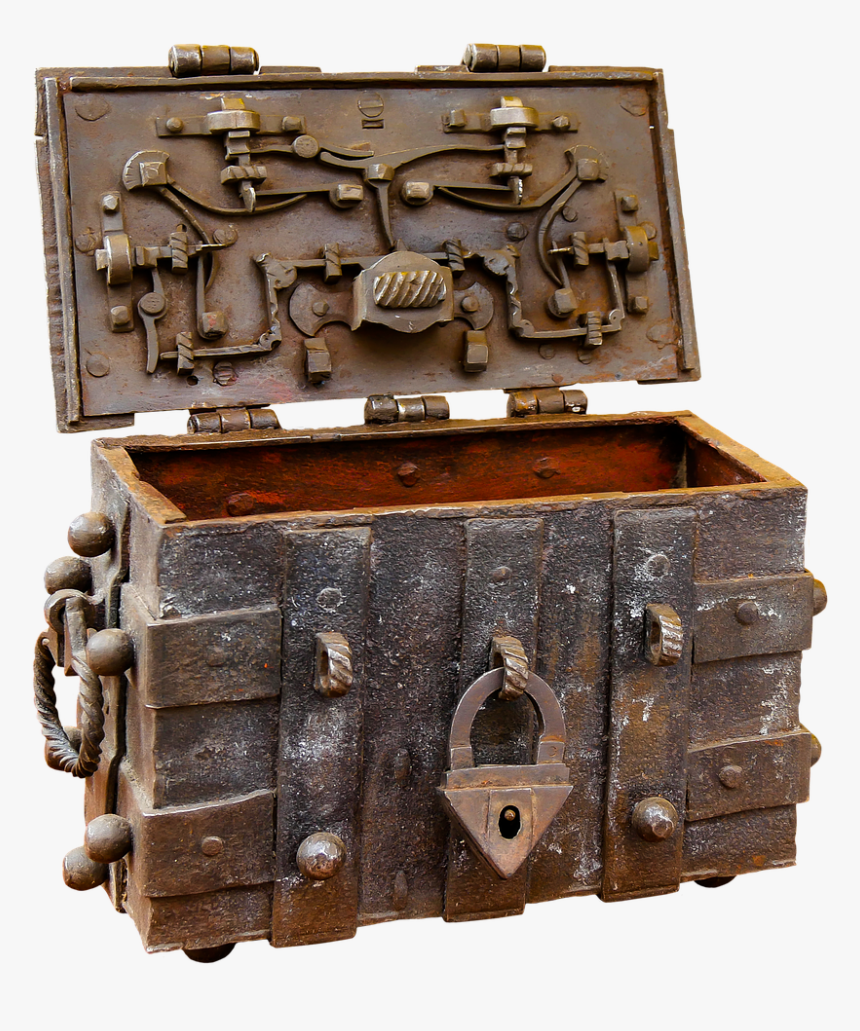 Chest, Png, Isolated, Middle Ages, Antique, Castles - Middle Ages Chest, Transparent Png, Free Download