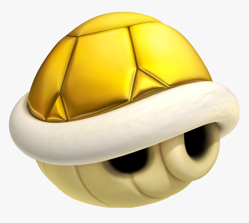 Transparent Gold Chest Png - Super Mario Gold Shell, Png Download, Free Download