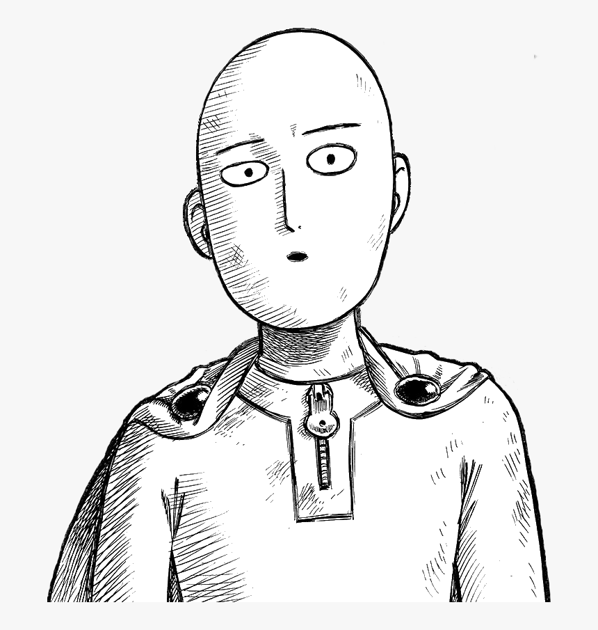 One Punch Man - One Punch Man Drawing Easy, HD Png Download, Free Download