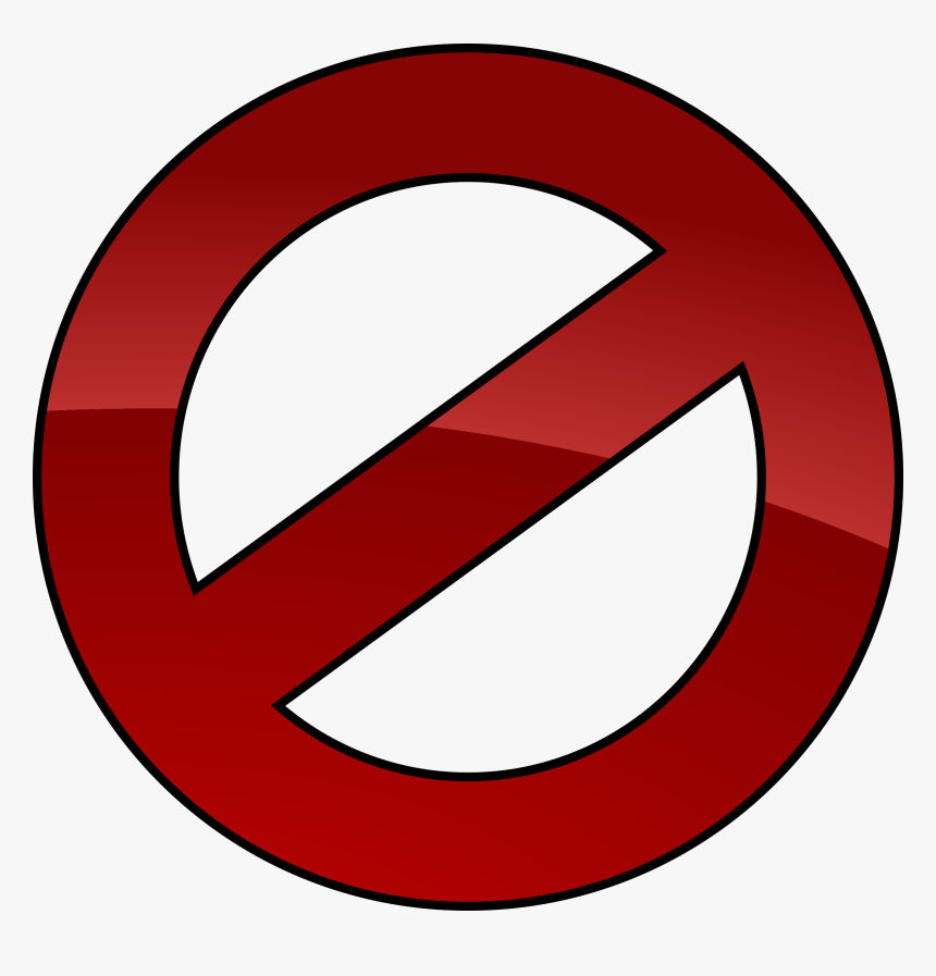 Free Vector Denied - Ghostbusters Logo Without Ghost, HD Png Download, Free Download