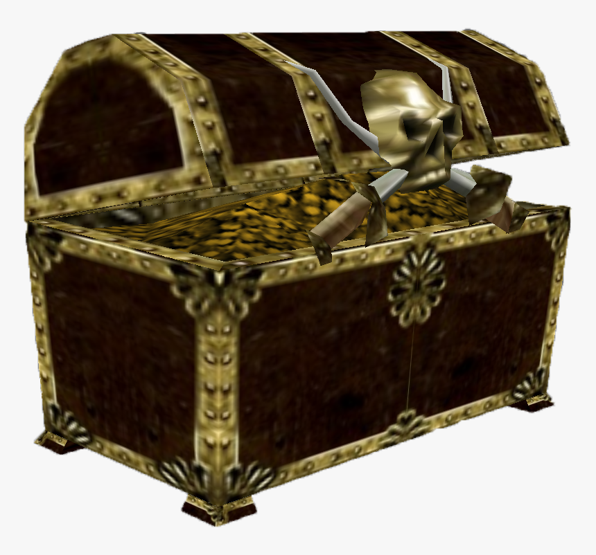 Pirates Online Wiki - Potco Loot Skull Chest, HD Png Download, Free Download