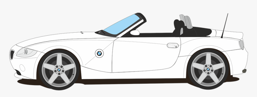 Bmw Z4 E85 Auto Model Sports Car Convertible - Car Logo Vector Bmw, HD Png Download, Free Download