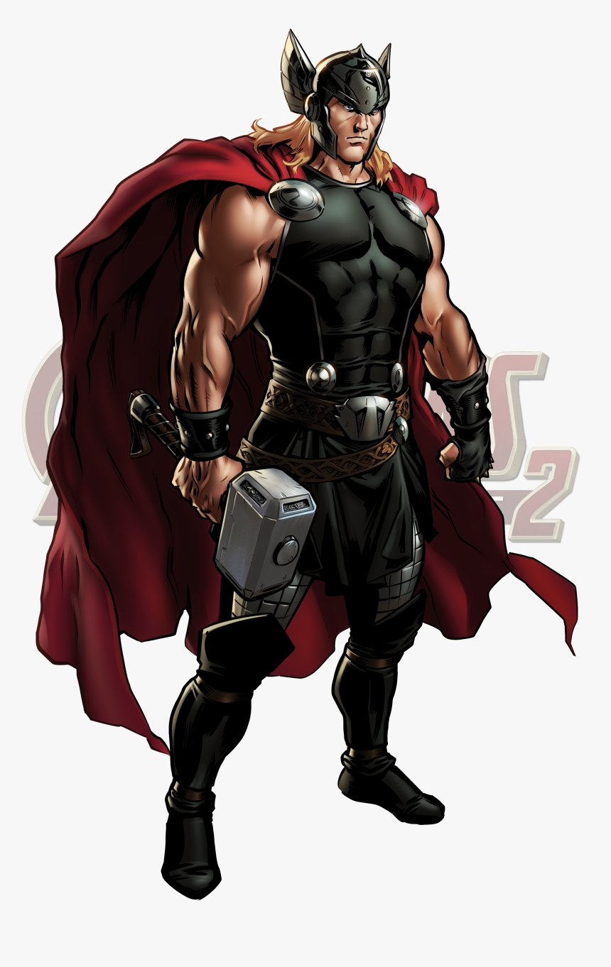 Thor Marvel Avengers Comic , Png Download - Thor Ultimate Alliance 3, Transparent Png, Free Download