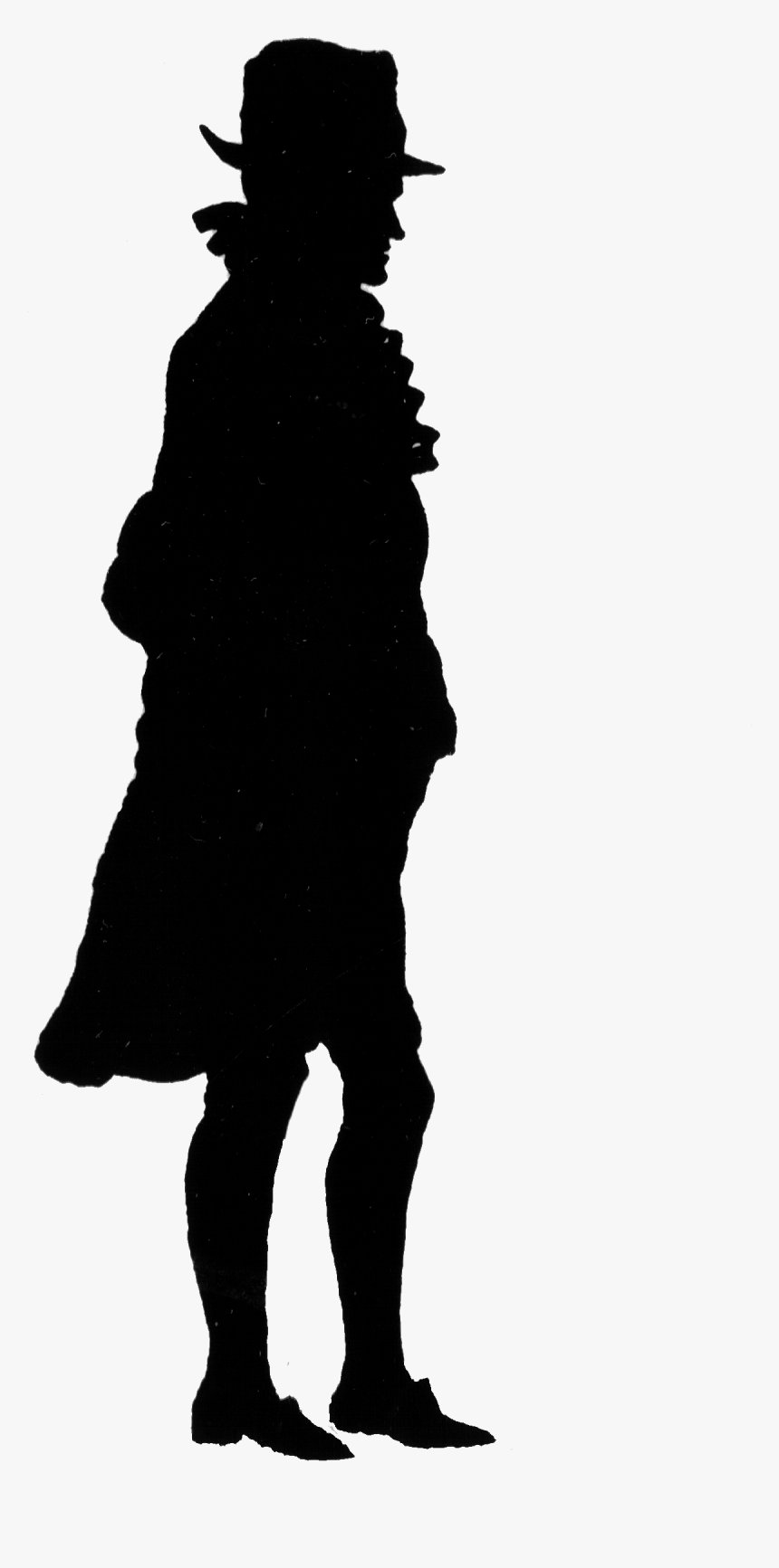 Silhouette Of A Man - Silhouette Of Man, HD Png Download, Free Download
