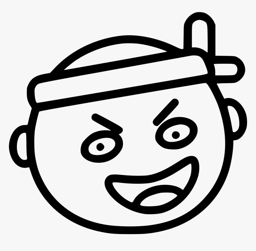 Kamikaze - Silly Face Icon Png, Transparent Png, Free Download