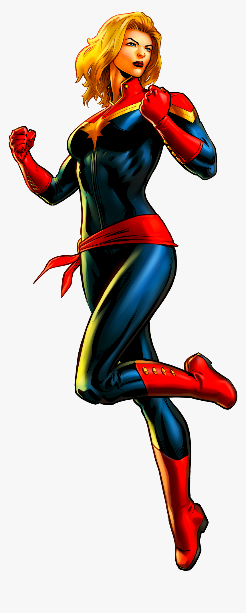 The Alliance Marvel Danvers America Black Marvel - Avengers Captain Marvel Cartoon, HD Png Download, Free Download