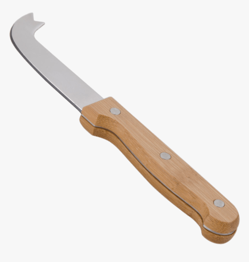 Cheese Knife Wooden Handle - Wooden Handle Cheese Knife, HD Png Download, Free Download