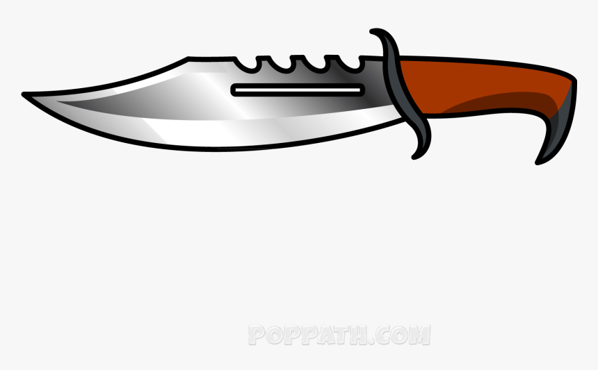 Transparent Dagger Png - Bowie Knife, Png Download, Free Download