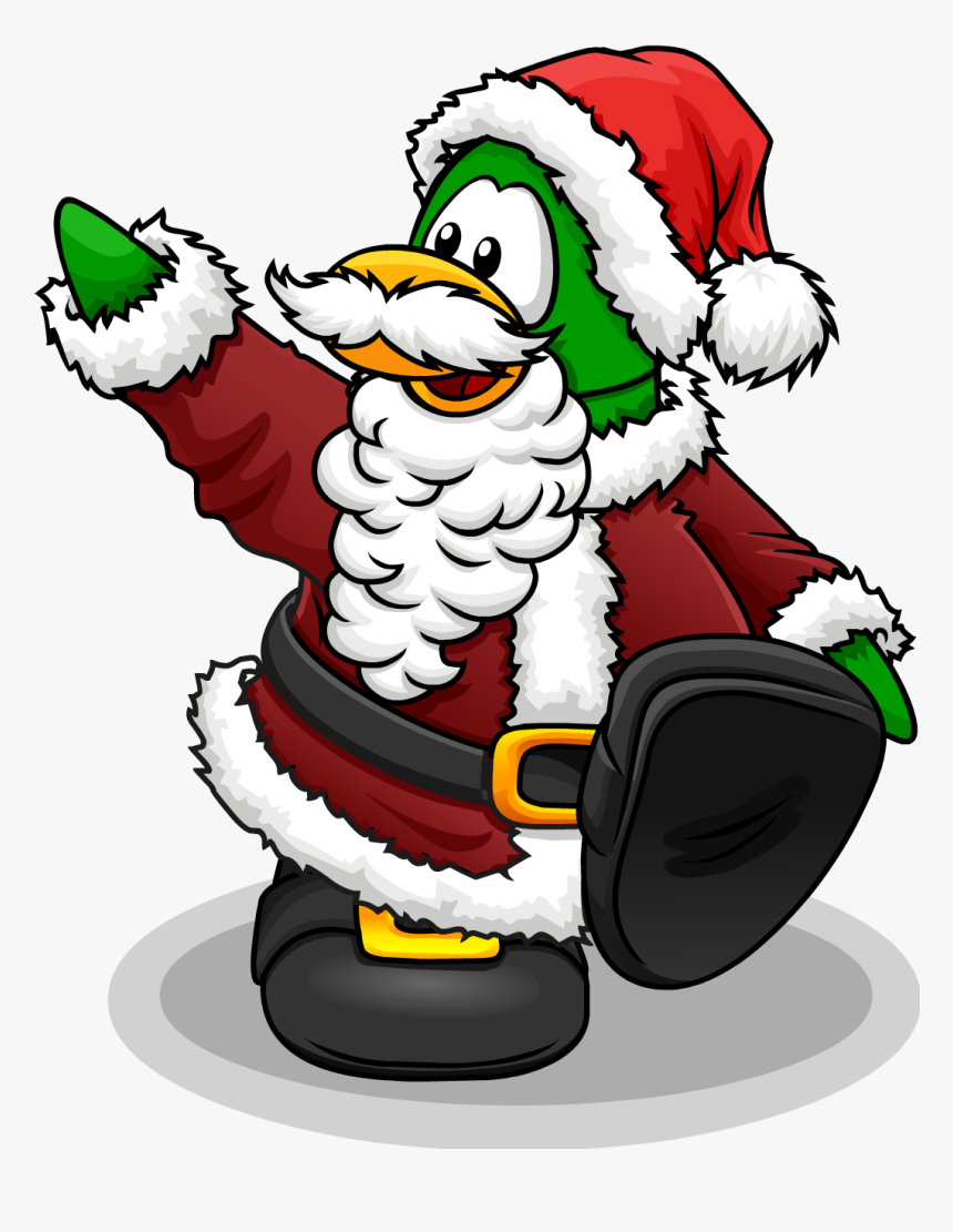 Club Penguin Wiki - Santa Claus Club Penguin, HD Png Download, Free Download