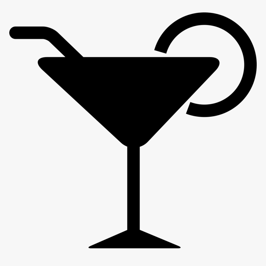Png File Svg - Cocktail Icon Vector Png, Transparent Png, Free Download