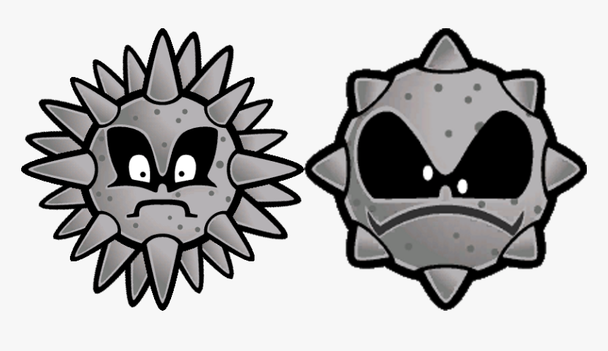 Transparent Thwomp Png - Super Paper Mario Thwomp, Png Download, Free Download