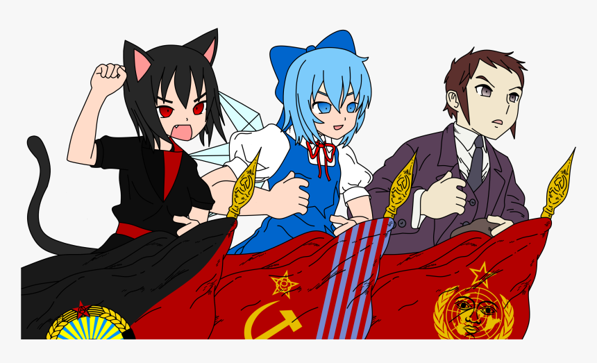 Leftypol Catgirls, HD Png Download, Free Download