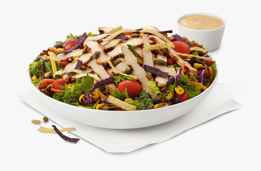 Southwest Salad Chick Fil - Food Items Image In Png, Transparent Png, Free Download