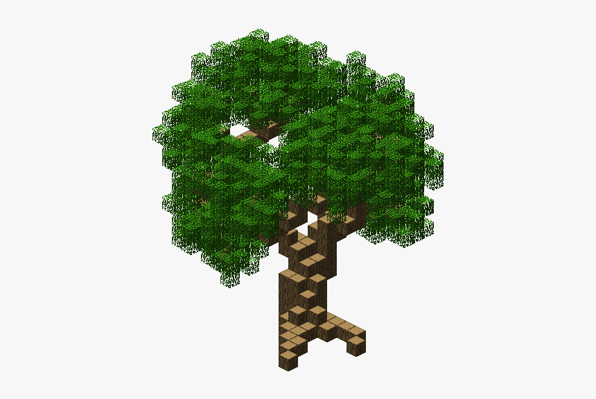 Open Terrain Generator Wiki - Schematic Custom Oak Tree Minecraft, HD Png Download, Free Download