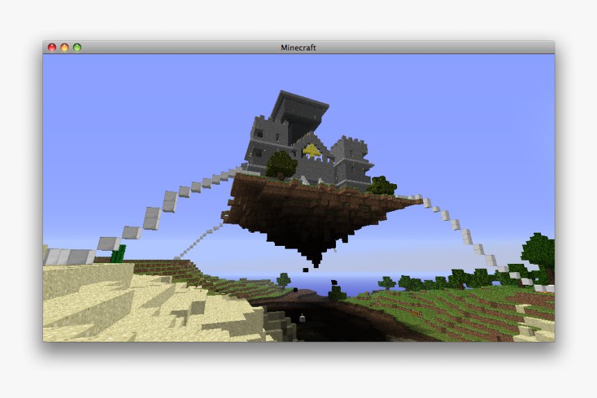 Floating Castle, What Else Can It Be Called - Minecraft Floating Island Chain, HD Png Download, Free Download