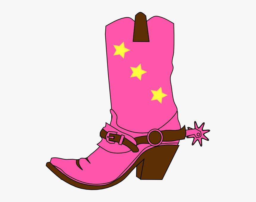 Cowboy Boots Clip Art - Cowgirl Boots Clipart, HD Png Download, Free Download