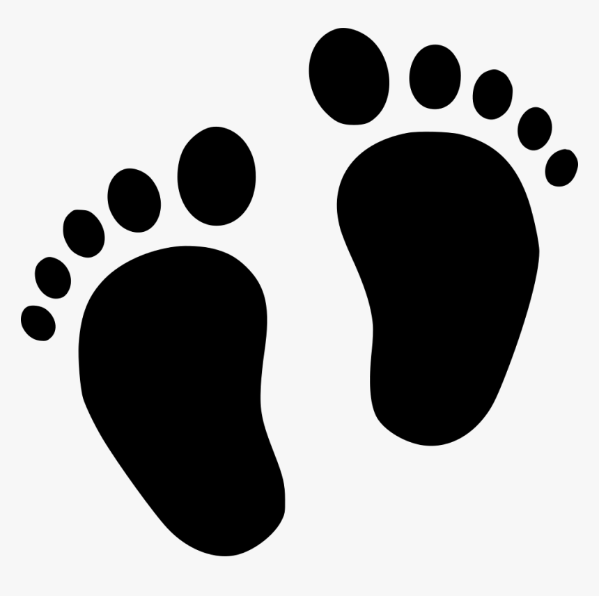 Foot - Cartoon Transparent Baby Feet, HD Png Download - kindpng
