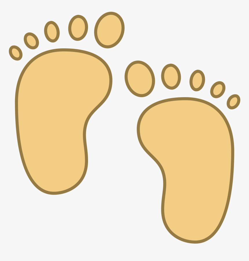 Baby Feet Icon - Baby Right Left Foot, HD Png Download, Free Download