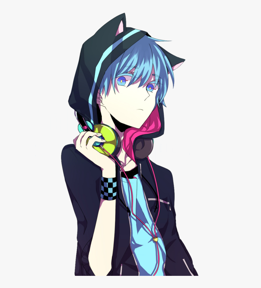 Gamer Cool Anime Boy, HD Png Download, Free Download