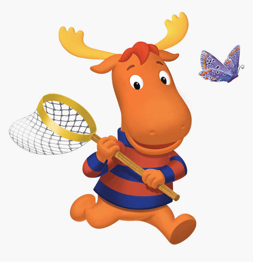 Tyrone Chasing Butterfly - Tyrone Images Backyardigans, HD Png Download, Free Download