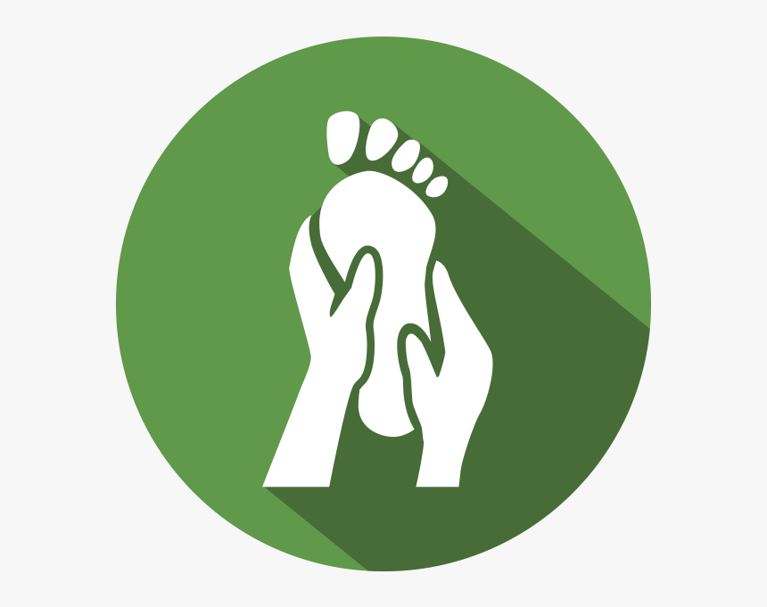 Massage Mchenry Services - Foot Massage Icon Png, Transparent Png, Free Download