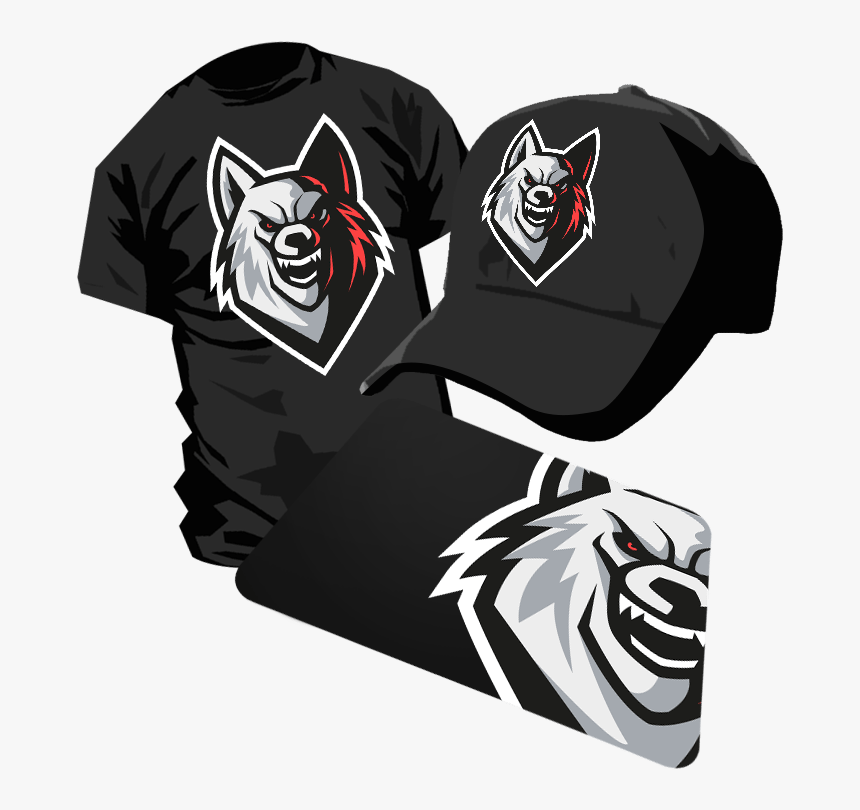 Clan Logo Vector Print L039 Mascot Wolf - Vector Wolf Logo Hd, HD Png Download, Free Download