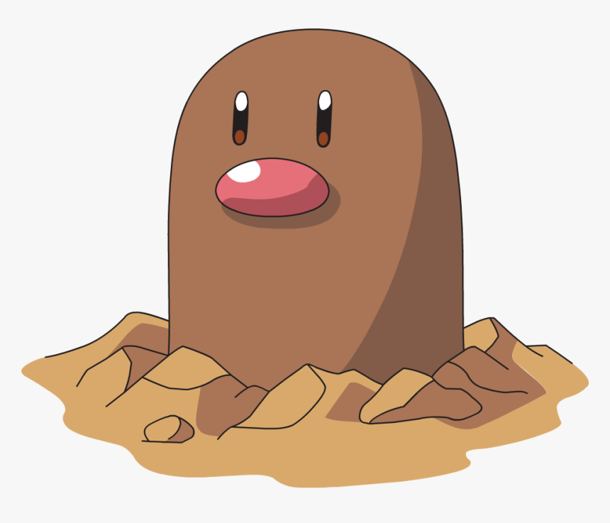 Pokemon Diglett, HD Png Download, Free Download