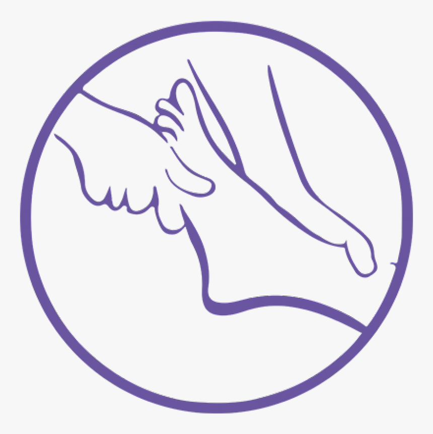 Hawley Health Centre Treatment Icon - Massage Foot Png Clipart, Transparent Png, Free Download