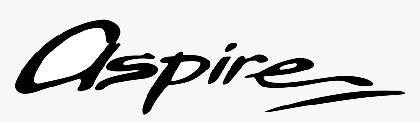 Aspire Logo Png Transparent - Calligraphy, Png Download, Free Download