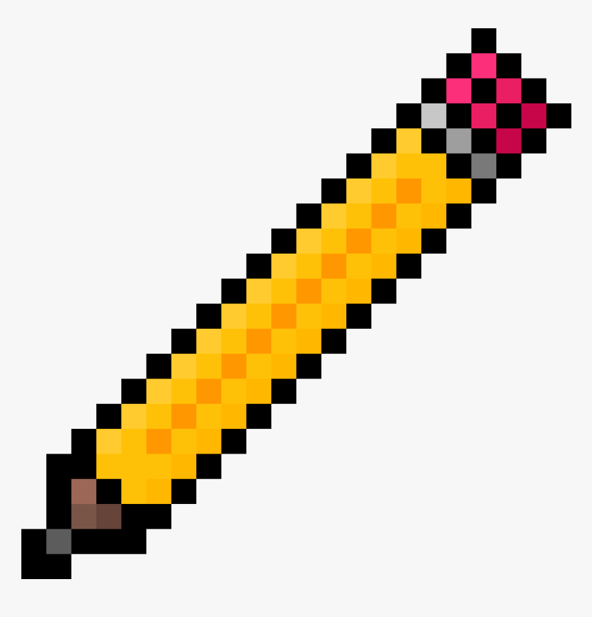 Terraria Terra Blade Png - Murder Mystery 2 Pixel, Transparent Png, Free Download