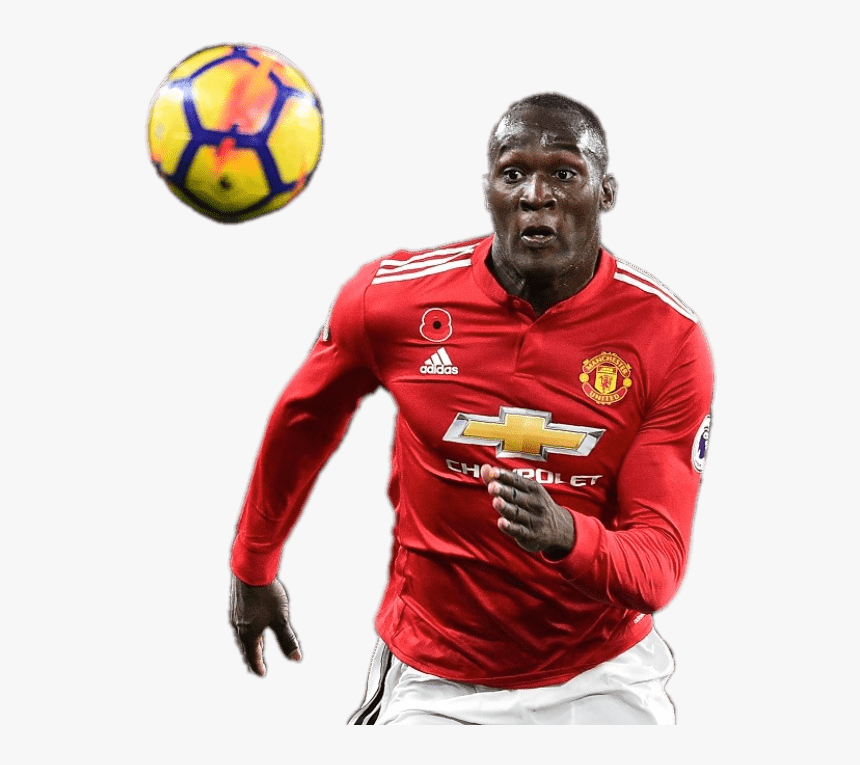 Romelu Lukaku Chasing Ball - Manchester United, HD Png Download, Free Download