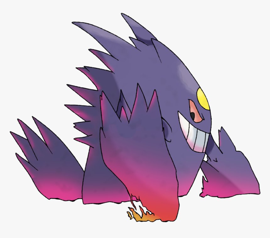 Pokemon Gif Mega Gengar, HD Png Download, Free Download