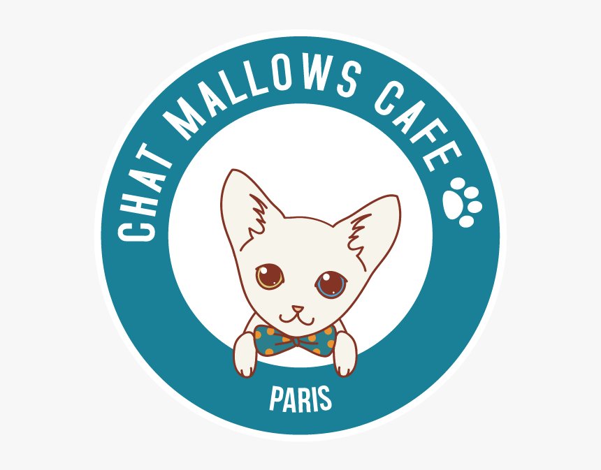 Chat Mallows Cafe Logo - Minskin, HD Png Download, Free Download