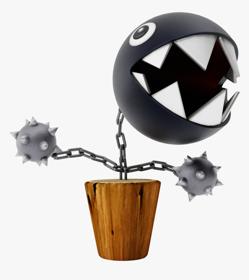 Piranha Plant Chain Chomp, HD Png Download, Free Download