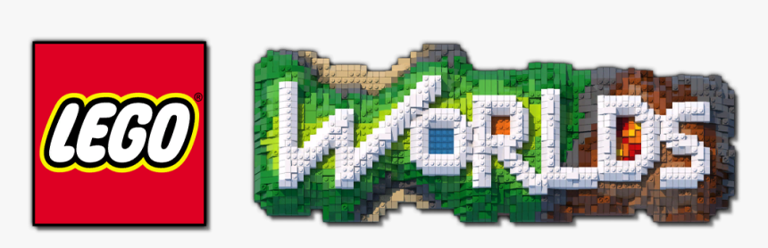 Lego Worlds Logo - Lego Worlds Game Logo, HD Png Download, Free Download