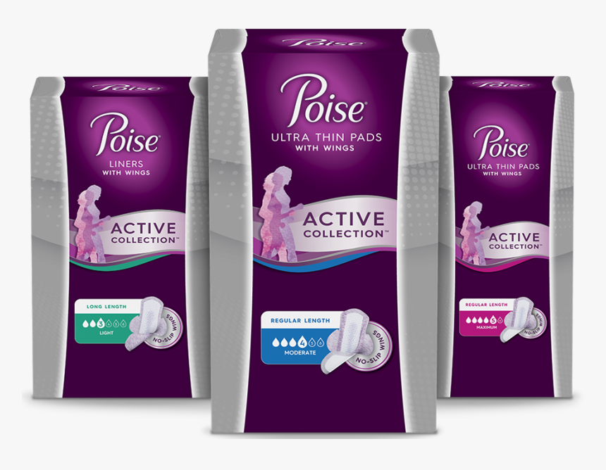 Poise Pads With Wings, HD Png Download, Free Download