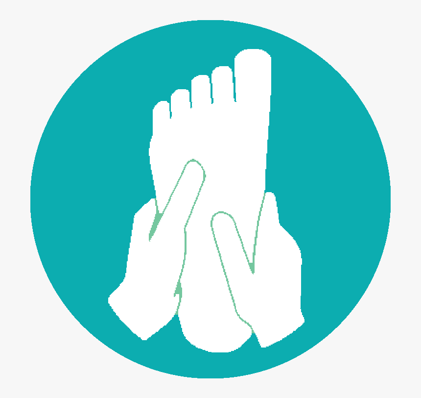 Foot Massage Icon, HD Png Download, Free Download